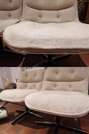 Cleaning service for wool/fabric Pollock chair