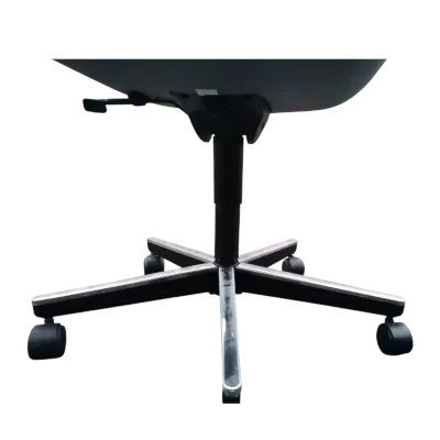 The base of the Pollock chair with gas lift height adjustment