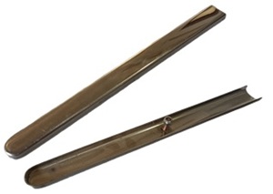 Barrettes, covers, stainless steel caps for Knoll Pollock chair