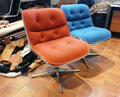 fauteuils en laine tapissier pollock knoll