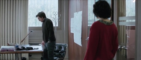 François Cluzet sur son fauteuil Executive Knoll